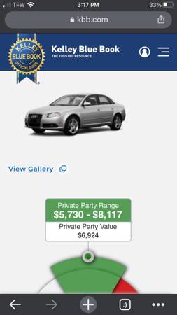 08 Audi A4 Turbo, Premium Pkgs, 5, 995 Or Best Offer for sale in San Diego, CA – photo 5