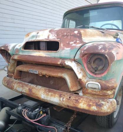 1955 GMC second series PU project w/vortec motor and 4L60... for sale in Visalia, CA – photo 2
