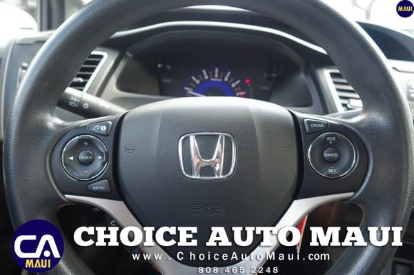 Take home today! 2015 Honda Civic ! Low Mileage ! Clean ! - cars &... for sale in Honolulu, HI – photo 15