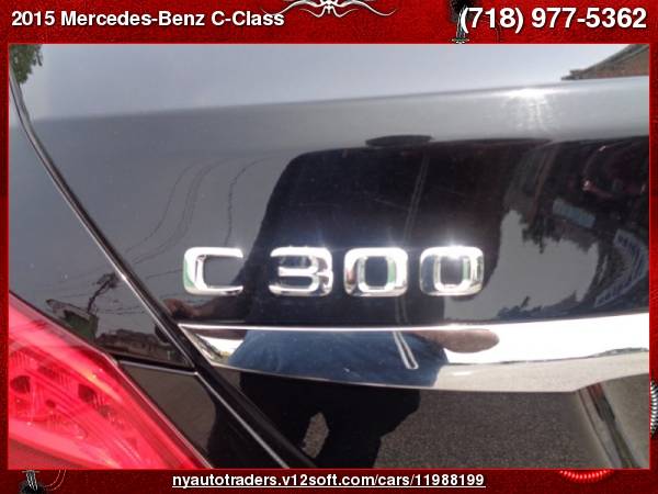 2015 Mercedes-Benz C-Class 4dr Sdn C300 4MATIC for sale in Valley Stream, NY – photo 22