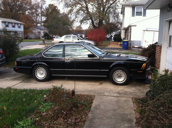 1989 BMW 635csi e24 $1 - cars & trucks - by owner - vehicle... for sale in Wilmington, DE – photo 8