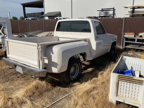 1982 Chevy stepside square body with LT one Corvette motor - cars & for sale in Kingsburg, CA – photo 15
