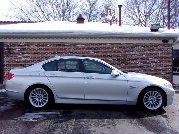 2011 BMW 535i xDrive AWD, 121k Miles, Auto, Silver/Black, Navi, P for sale in Franklin, VT – photo 2