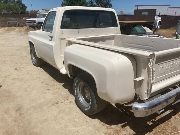 1982 Chevy stepside square body with LT one Corvette motor - cars & for sale in Kingsburg, CA – photo 23
