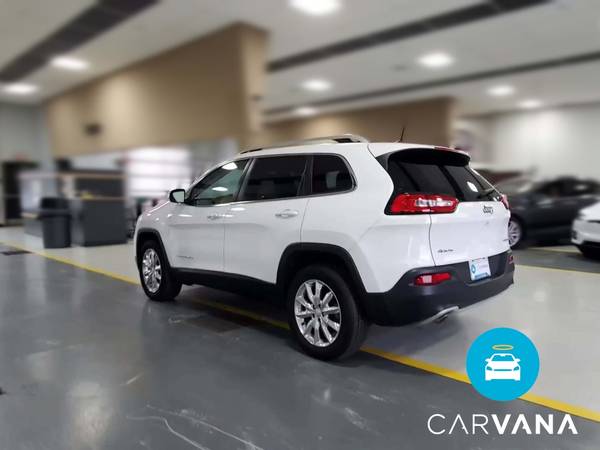 2017 Jeep Cherokee Limited Sport Utility 4D suv White - FINANCE... for sale in NEWARK, NY – photo 7