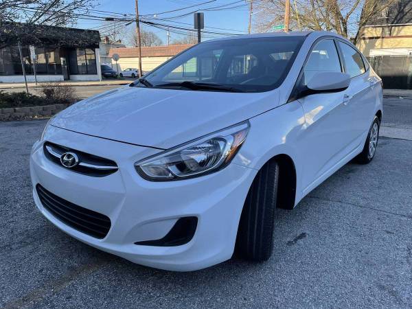 2017 Hyundai Accent Se White 69K Miles Clean Title Paid Off - cars & for sale in Baldwin, NY – photo 3