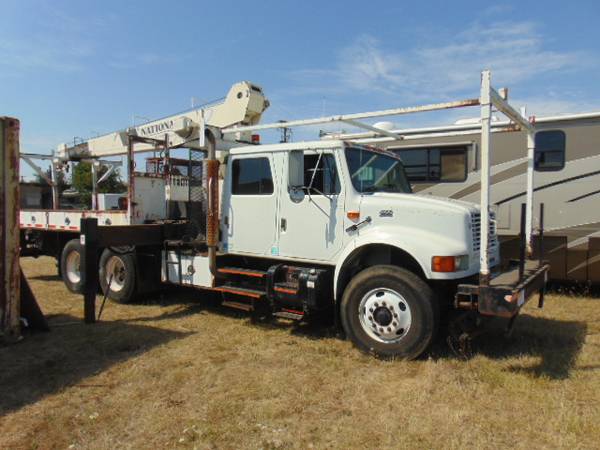 2002 international 4900 Truck Crane crewcab for sale in Eugene, WA – photo 4