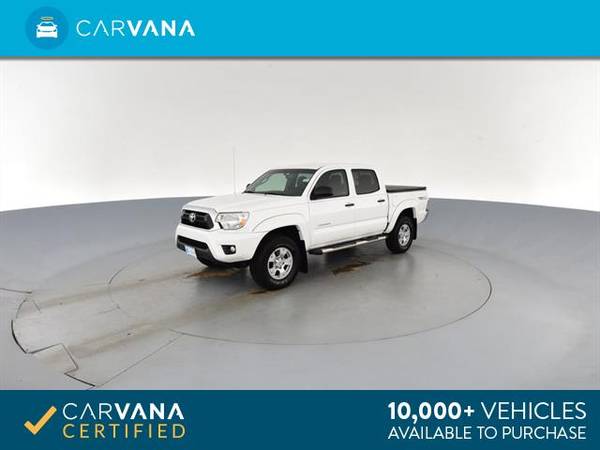 2013 Toyota Tacoma Double Cab PreRunner Pickup 4D 5 ft pickup WHITE - for sale in Chicago, IL – photo 6