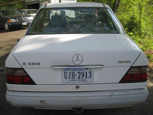 Mercedes 1995 e300 Diesel White for sale in Warrenton, District Of Columbia – photo 10