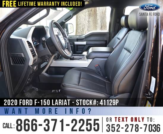 2020 Ford F150 Lariat Ecoboost - Leather Seats - SYNC - cars for sale in Alachua, GA – photo 11