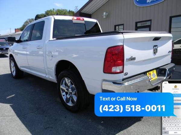 2016 RAM 1500 SLT Crew Cab SWB 4WD - EZ FINANCING AVAILABLE! for sale in Piney Flats, TN – photo 7