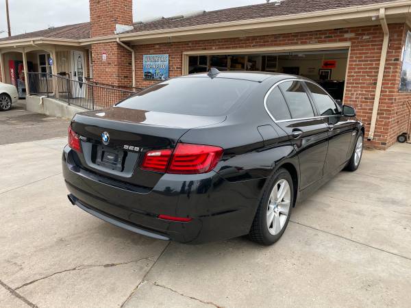 2013 BMW 5 Series 528XI Black/Beige - cars & trucks - by owner -... for sale in Denver , CO – photo 5