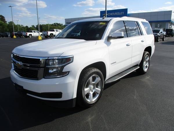 2015 Chevy Chevrolet Tahoe LT suv White - - by dealer for sale in Salisbury, NC – photo 3