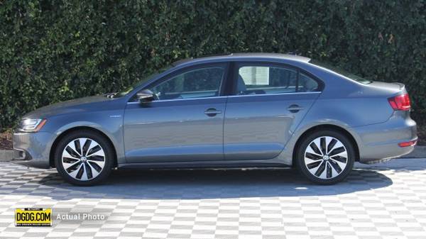 2013 VW Volkswagen Jetta Sedan Hybrid SEL Premium sedan Platinum Gray for sale in San Jose, CA – photo 19