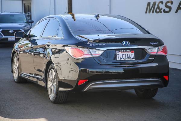 2015 Hyundai Sonata Hybrid Limited sedan Eclipse Black - cars & for sale in Sacramento , CA – photo 4