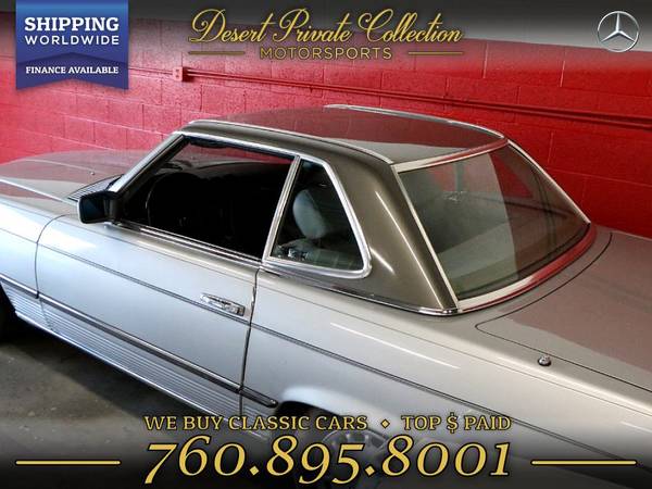 1983 Mercedes-Benz 380SL Low Miles for sale by Desert Private... for sale in Palm Desert , CA – photo 5