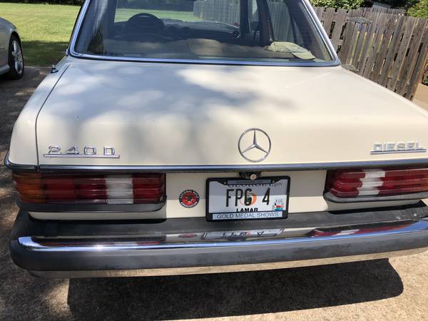 1981 Mercedes 240D for sale in Barnesville, GA – photo 5