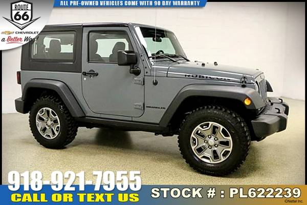 2015 JEEP WRANGLER 4WD 2dr Rubicon SUV-EZ FINANCING -LOW DOWN! for sale in Tulsa, OK – photo 2