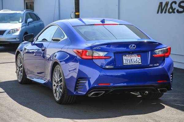 2015 Lexus RC 350 With F Sport and Navigation Pkgs coupe Ultrasonic for sale in Sacramento , CA – photo 4