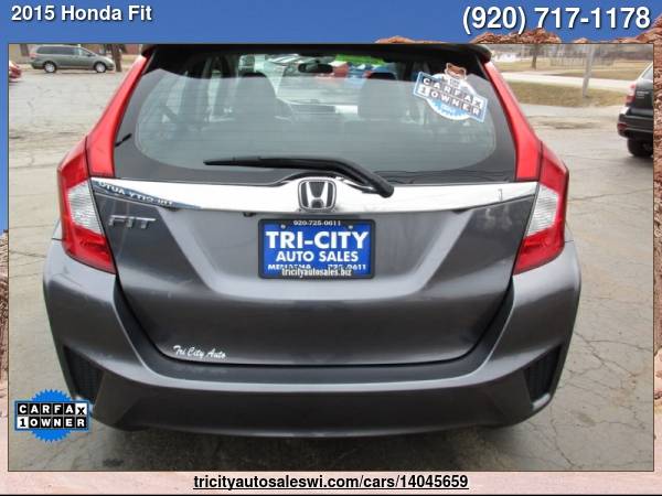 2015 HONDA FIT EX L 4DR HATCHBACK Family owned since 1971 - cars & for sale in MENASHA, WI – photo 4