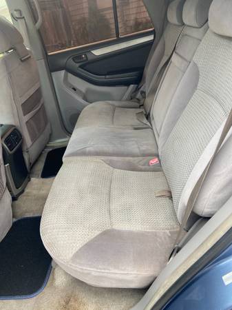 2003 toyota 4 runner 2wd, 148k, faded paint on top, tmu, runs and for sale in Huntington Beach, CA – photo 6
