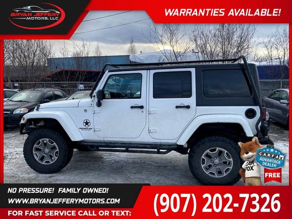 2013 Jeep Wrangler Unlimited Sahara Sport Utility 4D FOR ONLY for sale in Anchorage, AK – photo 6
