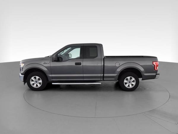 2017 Ford F150 Super Cab XLT Pickup 4D 6 1/2 ft pickup Gray -... for sale in Indianapolis, IN – photo 5