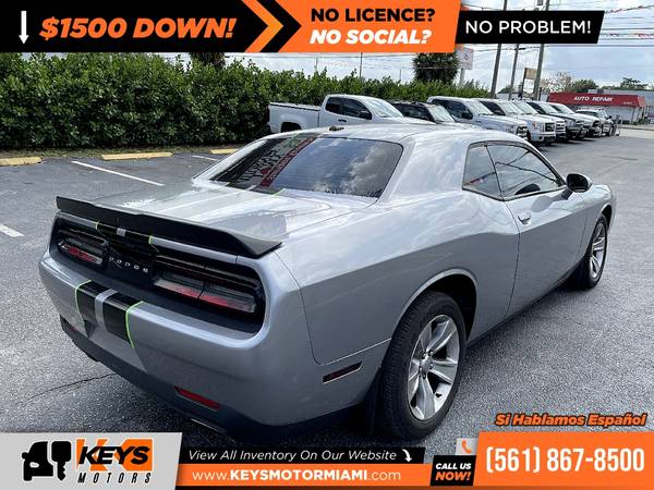 380/mo - 2018 Dodge Challenger SXT - - by dealer for sale in West Palm Beach, FL – photo 7