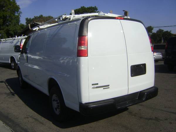 2011 Chevy Express 2500 Cargo Van Ladder Rack Work Bins ENCLOSED NO... for sale in Corona, CA – photo 4