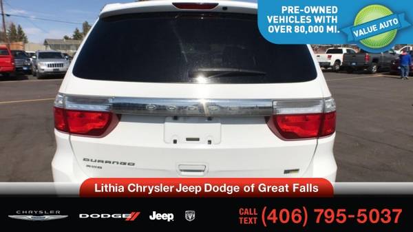 2013 Dodge Durango AWD 4dr SXT - - by dealer - vehicle for sale in Great Falls, MT – photo 7