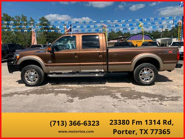 2011 Ford F350 Super Duty Crew Cab - Financing Available! for sale in Porter, TX – photo 4