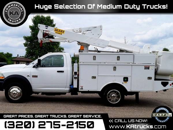 2012 Ram 5500 37 5ft 37 5 ft 37 5-ft Bucket Truck 4WD 4 WD 4-WD 6 7L for sale in Dassel, MN – photo 7