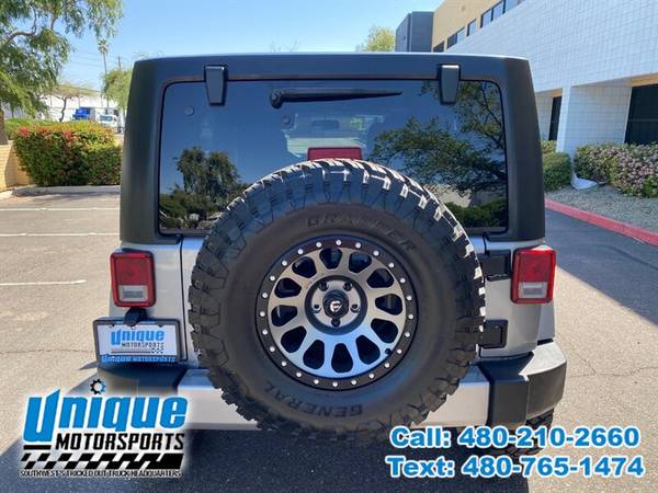 2017 JEEP WRANGLER UNLIMITED SAHARA 4WD 4DR UNIQUE TRUCKS - cars & for sale in Tempe, CO – photo 4