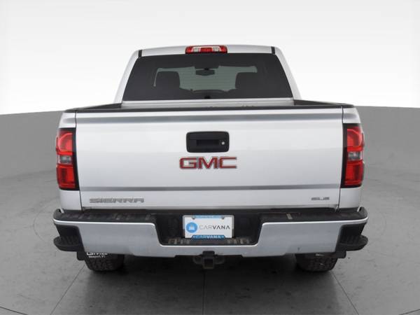 2015 GMC Sierra 1500 Crew Cab SLE Pickup 4D 6 1/2 ft pickup Silver -... for sale in Pittsburgh, PA – photo 9
