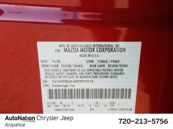 2009 Mazda Mazda6 i Touring SKU:95M31512 Sedan for sale in Englewood, CO – photo 23