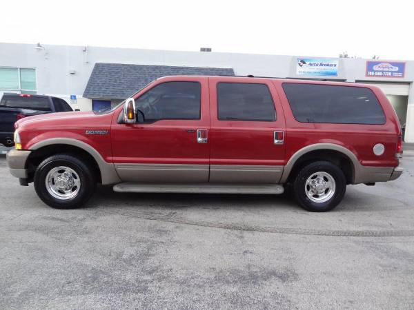 2004 Ford Excursion Eddie Bauer 4dr SUV - cars & trucks - by dealer... for sale in Miami, FL – photo 3