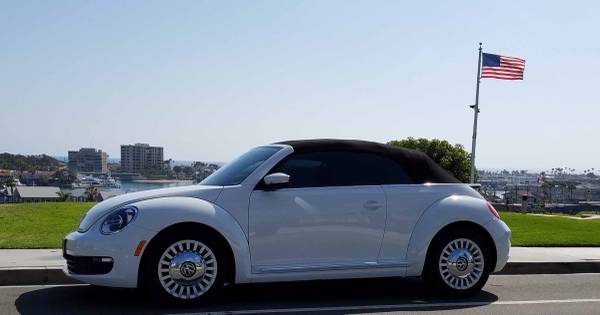 2016 WHITE VW BEETLE CONVERTIBLE for sale in Costa Mesa, CA – photo 12