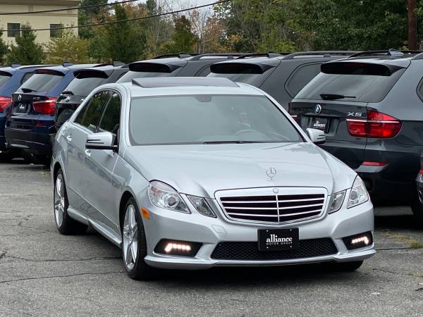 Silver 2011 Mercedes-Benz E350 Sport 4MATIC - AMG, nav, we finance for sale in Middleton, MA – photo 13