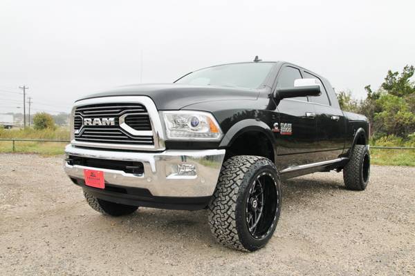 2016 RAM 2500 LIMITED MEGA CAB 4X4 - LOADED- BLK ON BLK- NEW 22s +... for sale in Liberty Hill, LA – photo 2