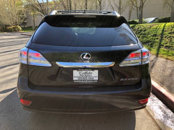 2011 Lexus RX450h 4WD - Luxury Hybrid, Clean title, 1owner - cars for sale in Kirkland, WA – photo 6