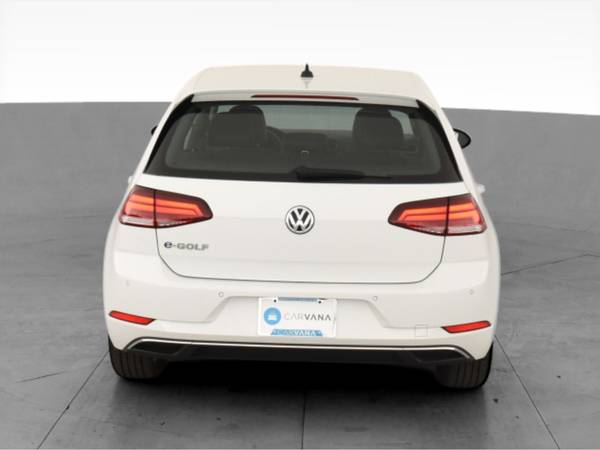 2019 VW Volkswagen eGolf SEL Premium Hatchback Sedan 4D sedan White... for sale in Atlanta, CA – photo 9