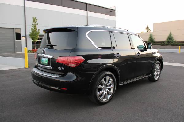 2012 INFINITI QX56 TOURING AWD 3RD ROW *1 OWNER* armada escalade... for sale in Portland, OR – photo 7