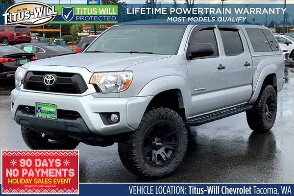 2012 Toyota Tacoma 4x4 4WD Truck GRAY Crew Cab - cars & trucks - by... for sale in Tacoma, WA – photo 12