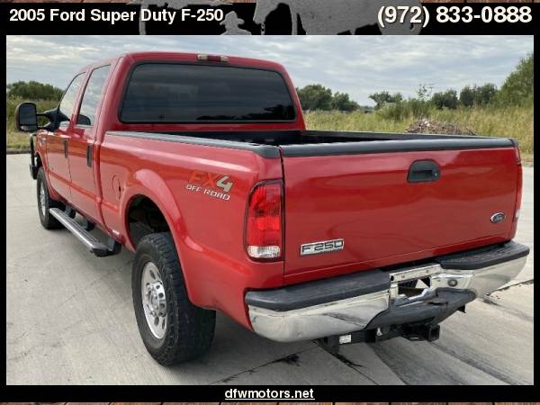 2005 Ford Super Duty F-250 Crew Cab XLT 4WD FX4 Offroad Diesel for sale in Lewisville, TX – photo 3