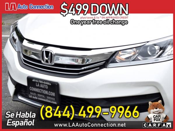 2017 Honda *Accord* *LX* $296 /mo for sale in Van Nuys, CA – photo 4