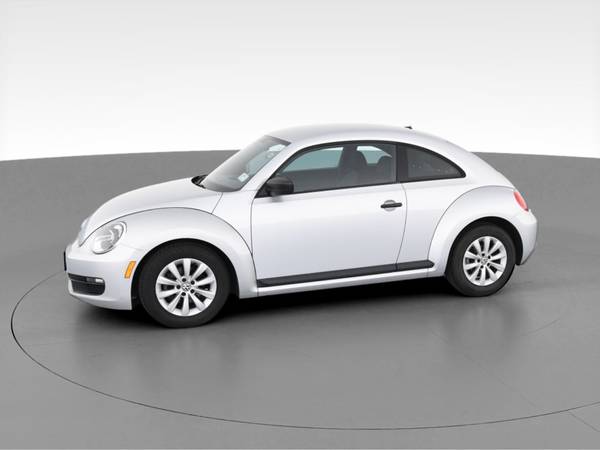 2014 VW Volkswagen Beetle 1.8T Entry Hatchback 2D hatchback Silver -... for sale in Washington, District Of Columbia – photo 4