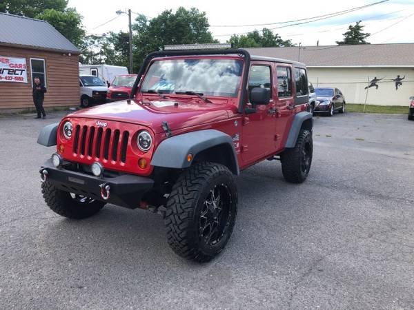 Jeep Wrangler Unlimited X 4x4 Lifted SUV Custom Wheels Used Jeeps V6 for sale in Charlotte, NC – photo 2