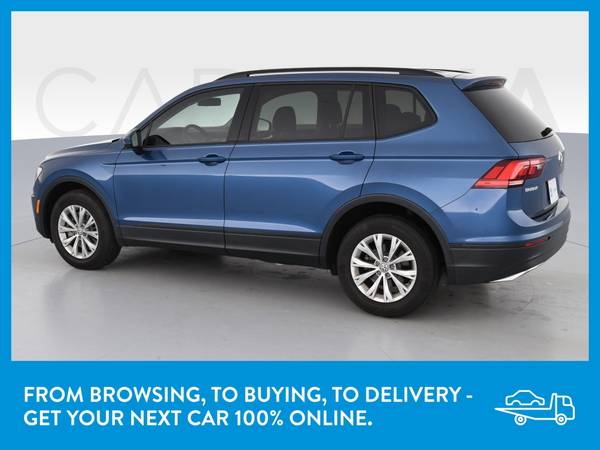 2018 VW Volkswagen Tiguan 2 0T S 4MOTION Sport Utility 4D suv Blue for sale in Westport, NY – photo 5