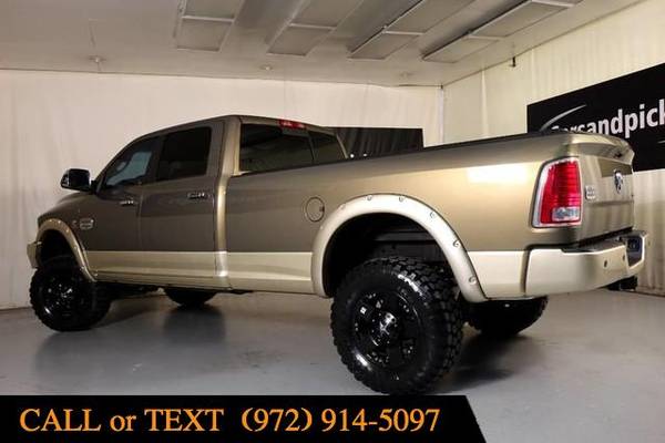2014 Dodge Ram 3500 SRW Longhorn - RAM, FORD, CHEVY, GMC, LIFTED 4x4s for sale in Addison, TX – photo 13
