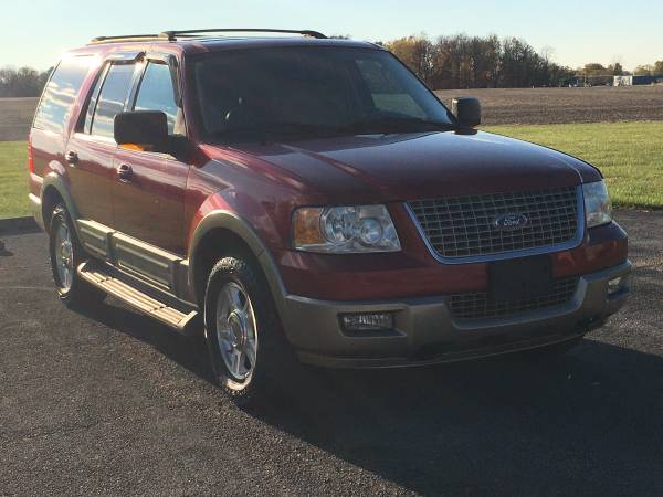 2004 Ford Expedition Eddie Bauer 4X4 3rd Row Southern Truck only... for sale in Chesterfield Indiana, IN – photo 4